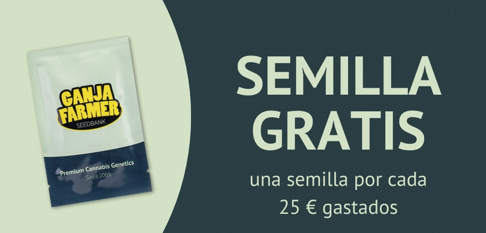 1 semilla gratis por cada 25 € gastados