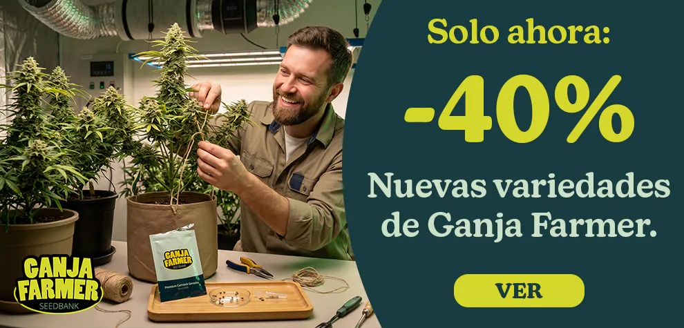 -40% Nuevas llegadas de Ganja Farmer
